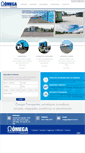 Mobile Screenshot of omegatransportes.com.br